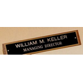 American Walnut Name Plate (10"x1 3/4"x1 3/8")